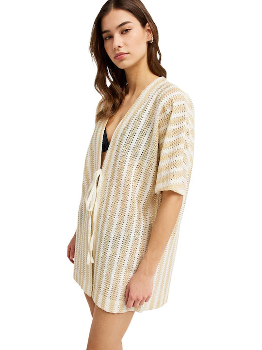 Roxy Beachwear Kimono Pebble