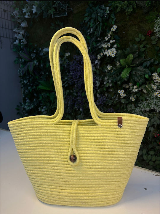 Wicker Multicolour Beach Bag