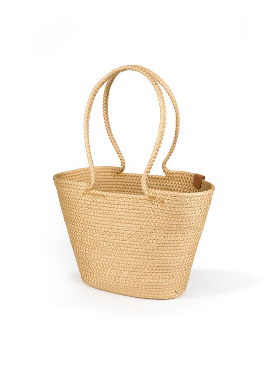 Mehrfarbige Korbweide Strandtasche