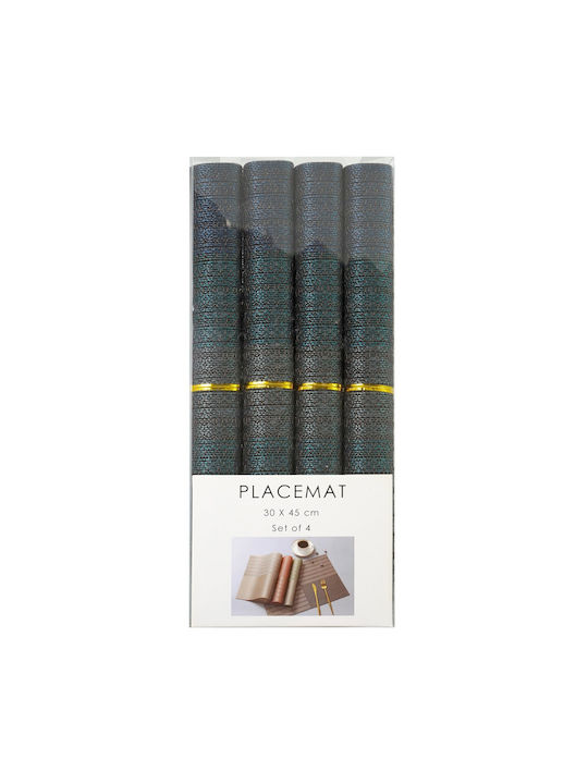 Blue Placemats 45x30cm 4 Pieces