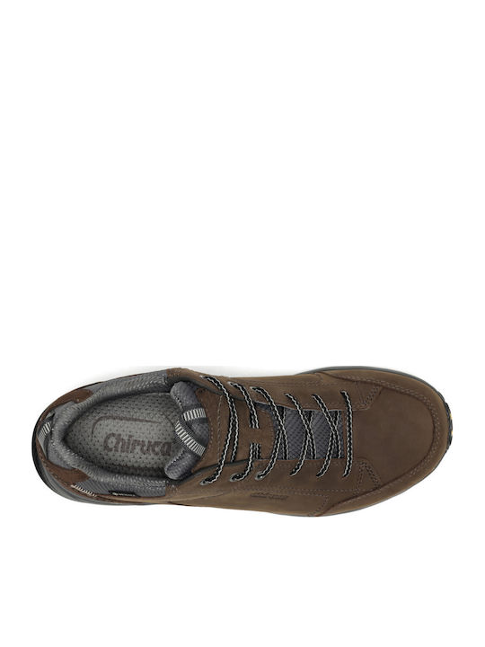 Chiruca Pantofi de drumeție pentru bărbați Impermeabili cu Membrană Gore-Tex Maro