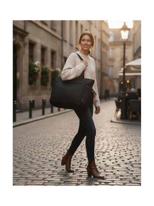 Quadra Shoulder Bag for Gym Black