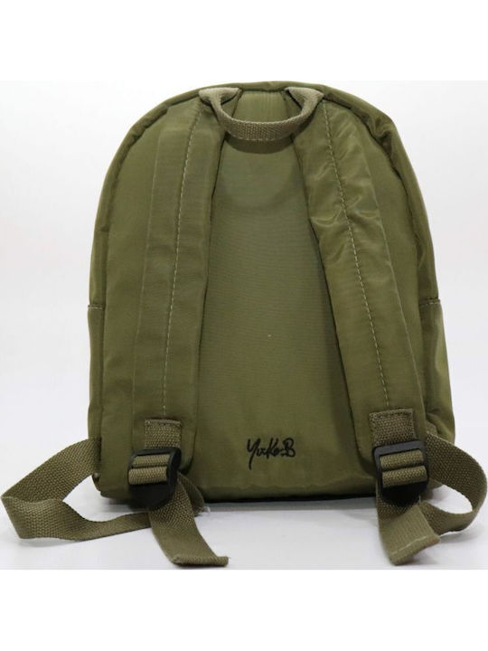 Yuko.B Geantă Rucsac Copii Khaki 27x3x11cm