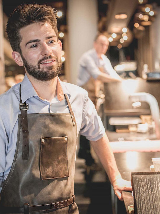 Tiseco Grey Kitchen Apron 90x70cm