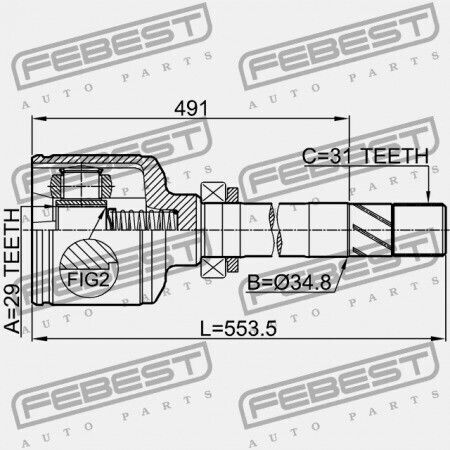 Δεξιός Εσωτερικός Σύνδεσμος Fiat Ducato Russia 2008 46308867