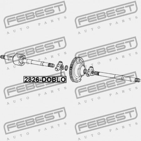 Триполков Fiat Grande Punto 199 2005-2010 46307825
