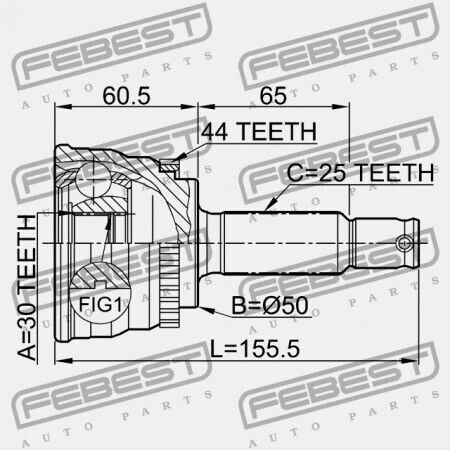 Hyundai Elantra Lantra 00 2000 Cis Conector Exterior 49501-17050