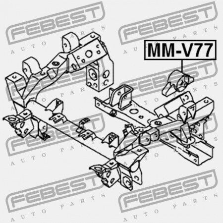 Диференциал Предно Автомобилно Окачване Mitsubishi Pajero Monterolong V90 2006.08 G Xp Mr374569