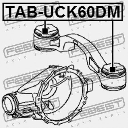 Δακτύλιος Στήριξης Διαφορικού Toyota Sequoia Usk6 2008.11 Gr 52390-0c011