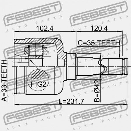 Linker Innenverbindung Ford Mondeo Ge 2000-2007 Eu 1447556