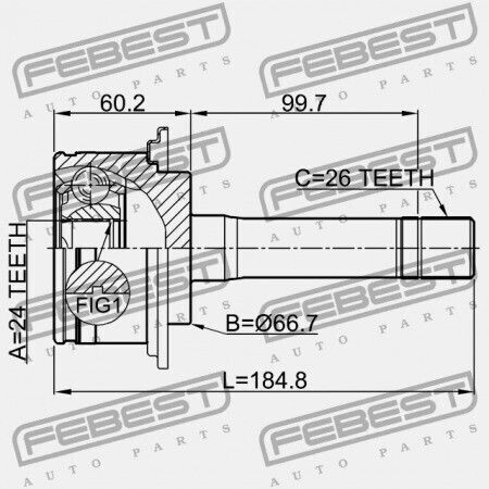 Conector Exterior Kia Sportage 19980415-20030506 Gen 0k01225500d