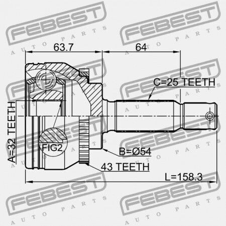 Εξωτερικός Σύνδεσμος Mitsubishi Galant Ea3 8a 1998.02-2003.07 Mmna Mmna Mr357811