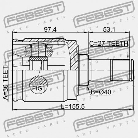 Αριστερός Εσωτερικός Σύνδεσμος Honda Cr-v Rm4 2012-2014 Gn 44310-t2a-a00