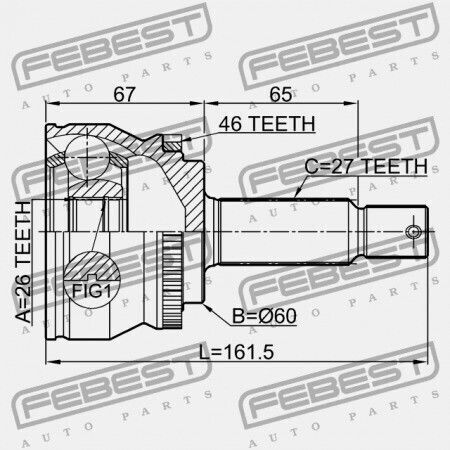 Външен Свързващ Елемент Kia Ceed 06 2006 Gen 49500-1h310