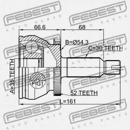 Εξωτερικός Σύνδεσμος Hyundai Santa Fe 12 2012-2015 Gen 49500-2w000
