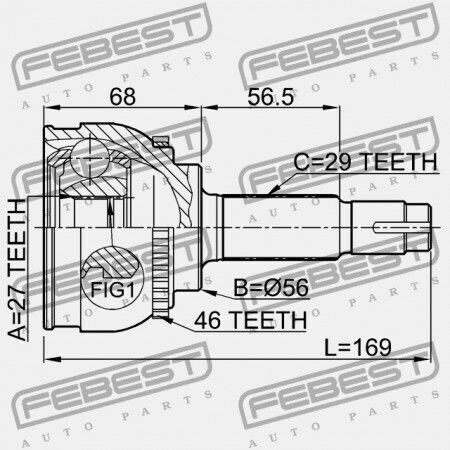 Nissan Maxima Ca33 Външен Свързващ Елемент 2000.01-2006.01 El S9101-s2u15