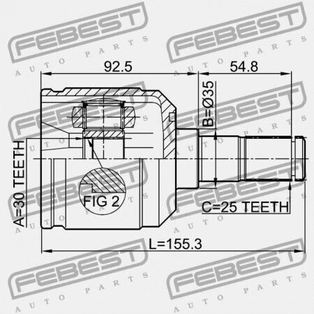 Conector Interior Mitsubishi Galant Galant Hatchback E50 1992.11-1996.10 Eur Mb526919