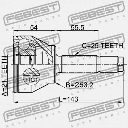Ford Fiesta Fusion Cbk 2001 Eu Εξωτερικός Σύνδεσμος Xs4c-3b413-a