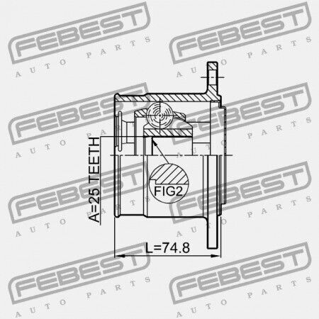 Right Inner Link Hyundai Terracan 2001 Gen 51621-h1a00