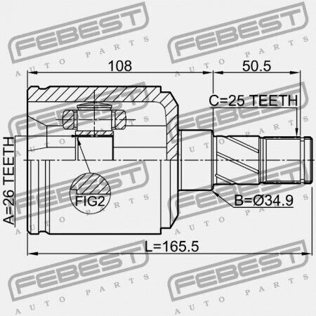 Αριστερή Εσωτερική Άρθρωση Opel Astra J 2010-2015 374899