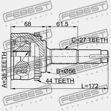 Conector Exterior Nissan Primera P12e 2002.01-2007.05 El 39101-4n275