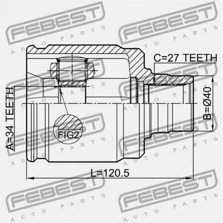 Rechter Innere Verbindung Honda Accord Cl9 2003-2008 Eu 44310-sea-e90
