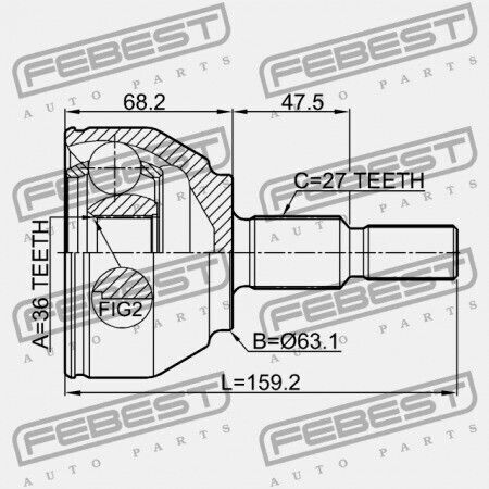 Außenseitiger Verbindung Ford Kuga Cbv 2008-2012 Eu 1595088