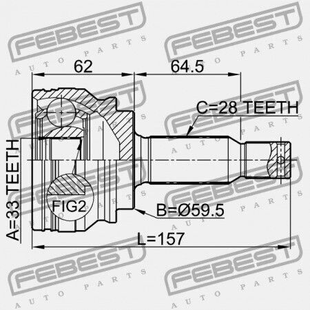Εξωτερικός Σύνδεσμος Mitsubishi Lancer Cy Cz 2007.03-2013.02 Eur 3815a190