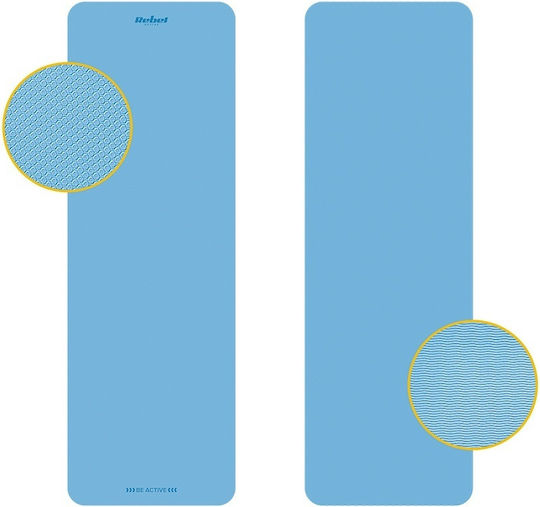 Rebel Active Saltea de Gimnastică Yoga Albastră (183x61cm)