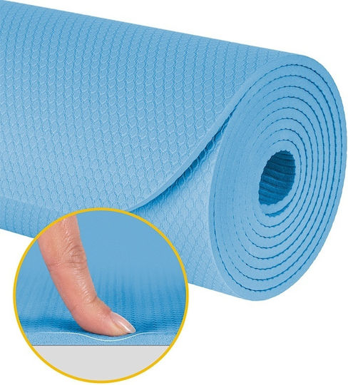 Rebel Active Rebel Active Trainingsmatte Yoga Blau (183x61cm)