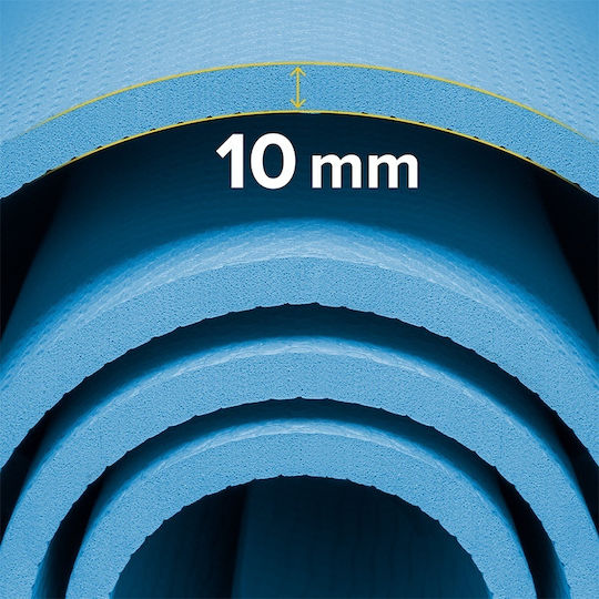 Rebel Active Saltea de Gimnastică Yoga Albastră (183x61cm)