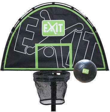 Exit Basketball Hoop Trampoline 25-38mm Green