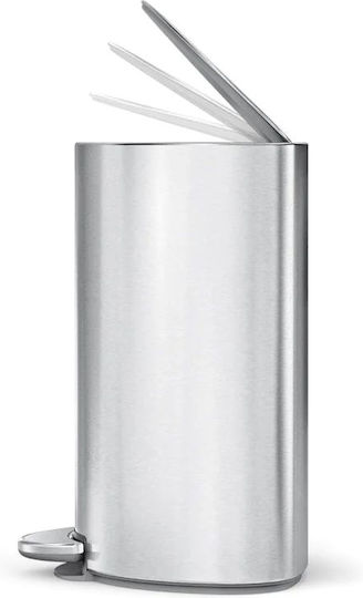Simplehuman Кошче За Боклук От Неръждаема Стомана С Педал 6л