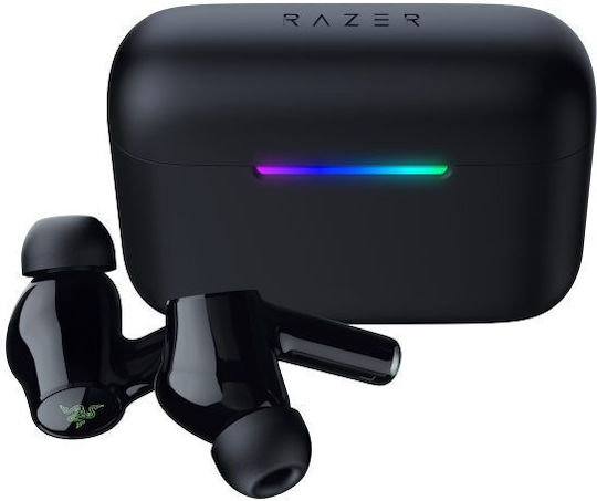 Razer Hammerhead V3 X HyperSpeed pentru Xbox In-ear Căști Bluetooth Handsfree cu Rezistență la Transpirație și Husă de Încărcare Negre
