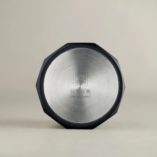 Bra Market Μπρίκι Espresso Inox Μαύρο