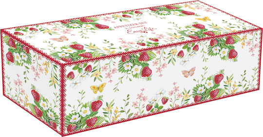Easylife Jardin Des Fraises Ορντεβιέρα από Πορσελάνη 3τμχ