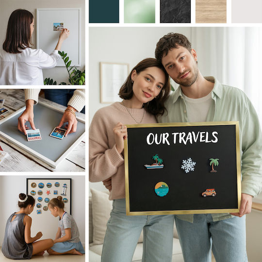 Tulup Pinnwand Magnet Jassna Sarosts 70x50 cm