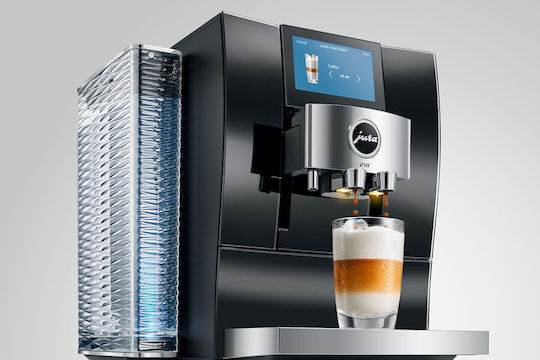 Jura Automatic Espresso Machine 1450W 15bar Pressure for Cappuccino with Grinding Mill Black 2128123