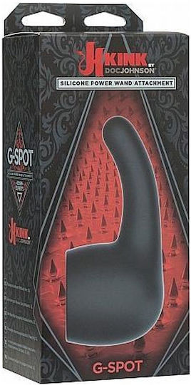 Doc Johnson Intimate Massager 1059415 10-239 Извит За Употреба Kink Power Wand 15.24 X 3.18 Cm Черен