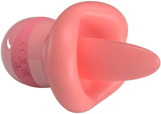 Vibrator Lingual 10 Moduri de Vibrație Lins Stimulare Clitoris Sân Silicon Medical Rezistent la Apă