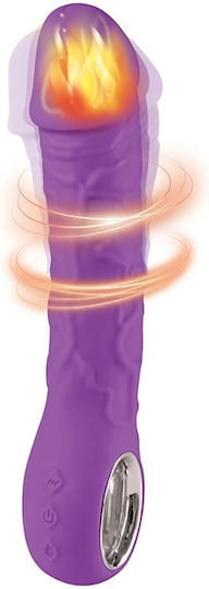 Purple Vibrator 10 Different Vibration Modes Heating Function