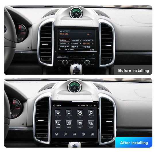 Digital IQ Ηχοσύστημα Αυτοκινήτου για Porsche Cayenne 2010-2015 (Bluetooth/USB/WiFi/GPS/Apple-Carplay/Android-Auto) με Οθόνη Αφής 8.4"