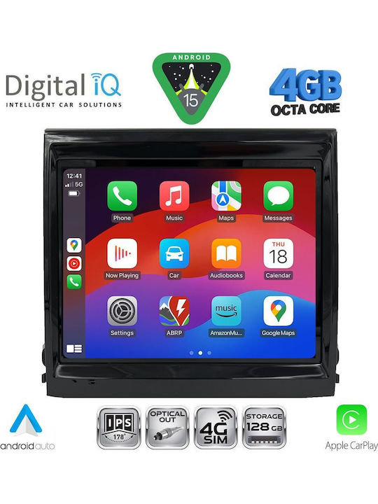 Digital IQ Auto-Audiosystem für Porsche Cayenne 2010-2015 Bluetooth USB Eingebautes Wi-Fi GPS Apple CarPlay Android Auto mit Touchscreen 8.4"