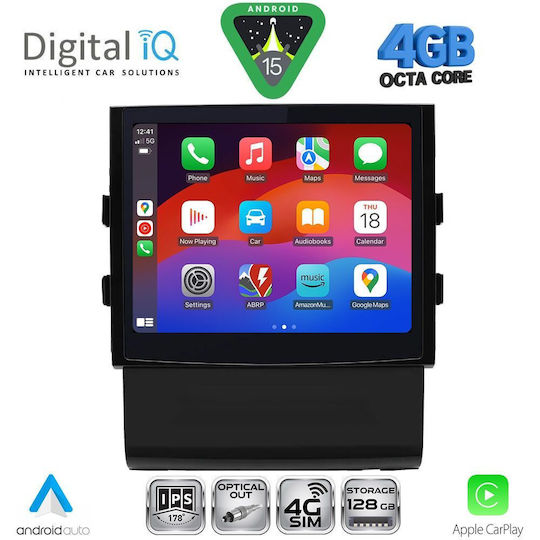 Digital IQ Car Audio System for Porsche Macan 2014-2016 Bluetooth USB WiFi GPS Apple CarPlay Android Auto with 8.4" Touch Screen