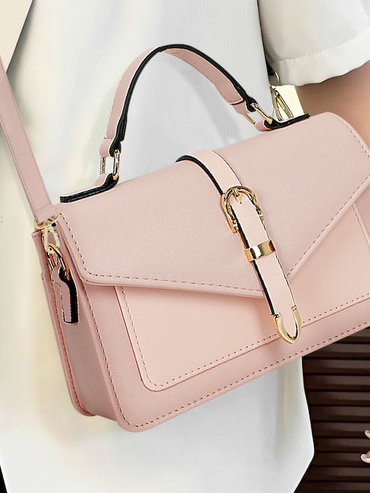 Gallantry Damen Abendtasche Schultergurt Rosa