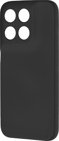 Techsuit Softflex Motorola Moto Rückseite Umschlag Silikon Schwarz (Motorola Moto G77 / G67)