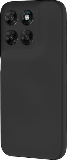 Techsuit Softflex Motorola Moto Rückseite Umschlag Silikon Schwarz (Motorola Moto G77 / G67)