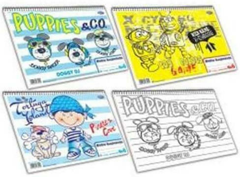 Skag Drawing Pads A4 21x29.7cm 51 Sheets (Miscellaneous Designs)