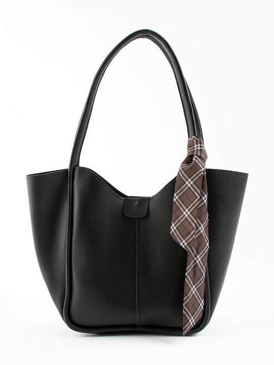 Leather Women's Shoulder Bag Brown