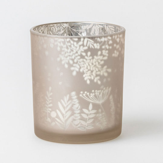 Raeder Glass Vase Wonder Garden Silver H10cm